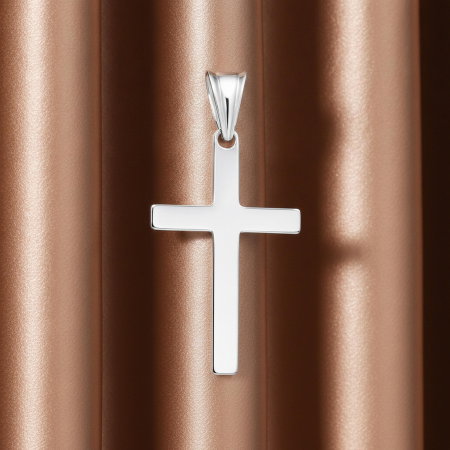 BIJUTERII ARGINT 925 PLACAT CU AUR - cruciulita-din-argint-sterling-925-placat-cu-rodiu