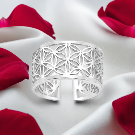 INELE REGLABILE - Inel regalbil Broderie din argint Sterling 925