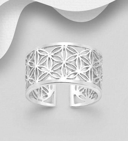 Inel regalbil Broderie din argint Sterling 925 [1]