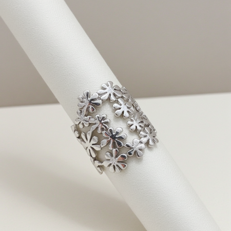 Inel Camp de Flori din argint Sterling 925 [3]