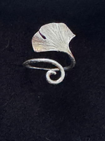 Inel reglabil Floare din argint Sterling 925 [1]