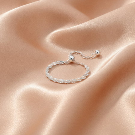 Inel reglabil Lantisor din argint Sterling 925 [2]