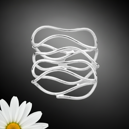 INELE ARGINT SIMPLE - Inel Retea din argint Sterling 925