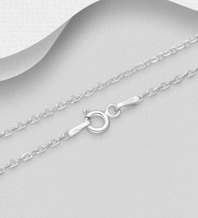 LANTURI ARGINT - Lantisor Cablu din argint Sterling 925 1.5 mm fabricat in Italia