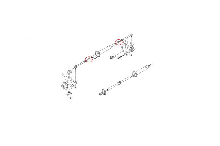 Ball joint for New Holland backhoe loader-CARRARO [2]