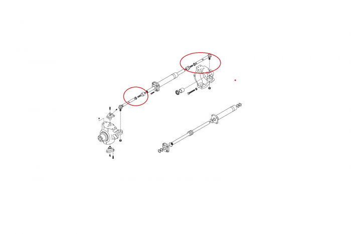 Steering arm assy for New Holland backhoe loader-CARRARO [2]