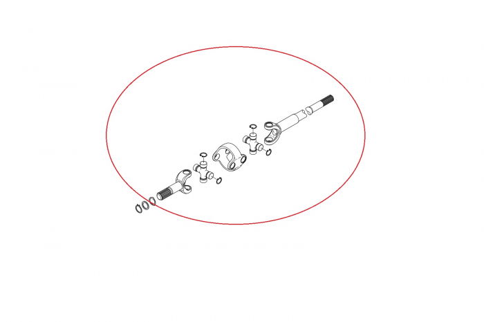 Double joint for New Holland backhoe loader-CARRARO [2]