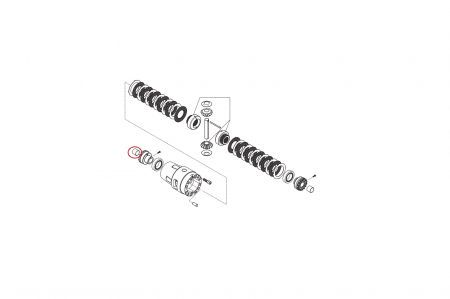 Bush for New Holland backhoe loader-CARRARO [1]