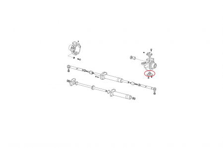 King pin for New Holland backhoe loader-CARRARO [1]