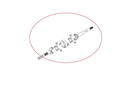 Double joint for New Holland backhoe loader-CARRARO [1]