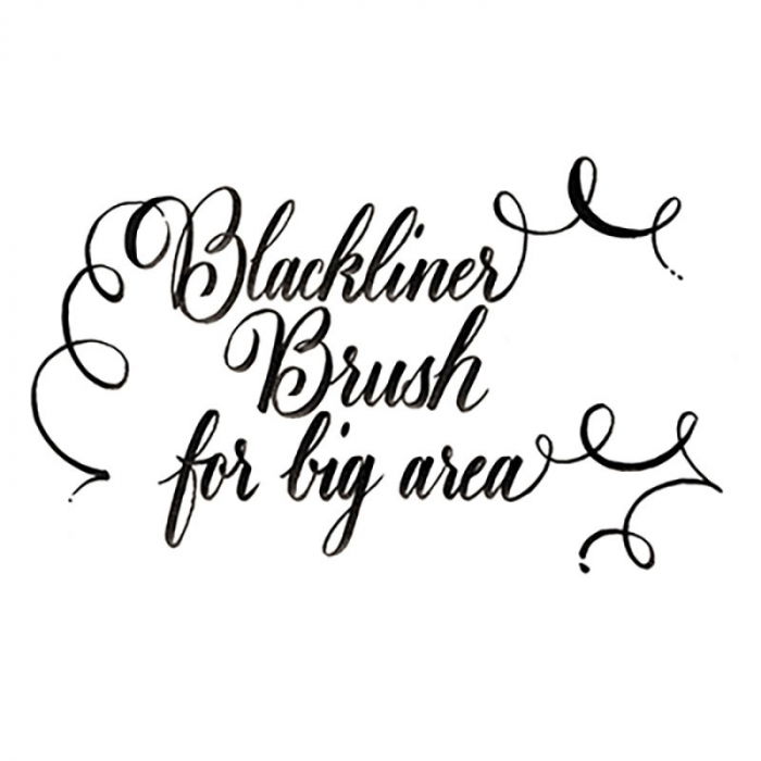 Blackliner Brush,varf tip pensula,negru [3]