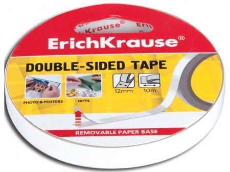 Lipici si benzi adezive - BandÄƒ dublu adezivÄƒ Erich Krause