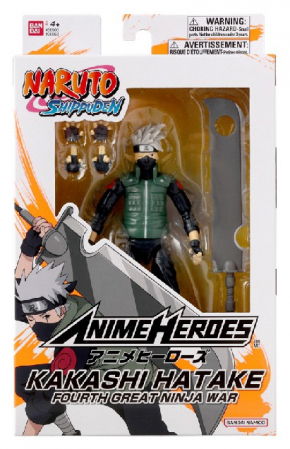 Jocuri si articole copii - Bandai Figurina Naruto Shippuden Hatake Kakashi Fourth Great Ninja War 16.5Cm