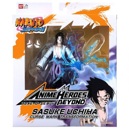 Jocuri si articole copii - Bandai Figurina Naruto Shippuden Uchiha Sasuke 16.5Cm