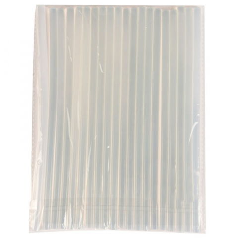 Lipici si benzi adezive - Baton silicon,lipire la cald,7mmx20cm,20 bucati/set,alb transparent