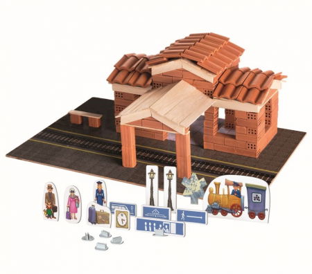 Jocuri si articole copii - Brick trick gara din caramidute ceramice