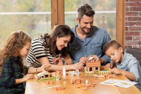 Brick trick moara de vant din caramidute ceramice [4]