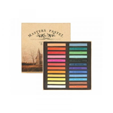 Jocuri si articole copii - Creta colorata, 12 culori pastelate/set