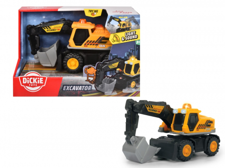 Jocuri si articole copii - DICKIE EXCAVATOR 16CM
