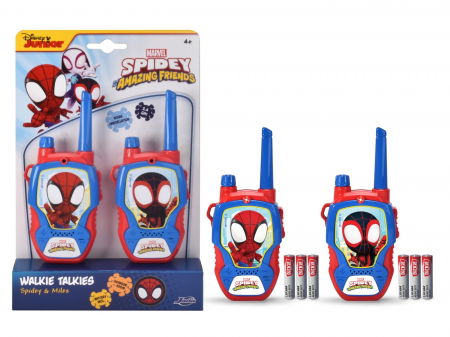 Jocuri si articole copii - Dickie Walkie Talkie Spidey și Miles 