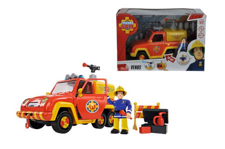 Jocuri si articole copii - Figurina Fireman Sam Mașina de Pompieri Venus | Jucărie Colecționabilă