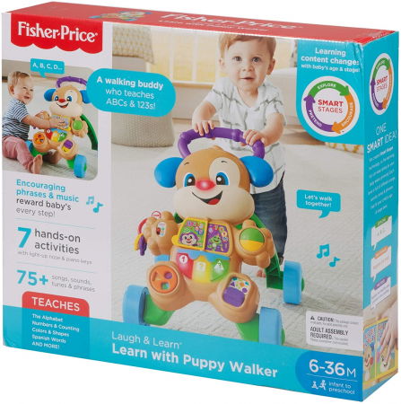 Jocuri si articole copii - Fisher Price Antemergător Cățelușul Interactiv în Limba Română 