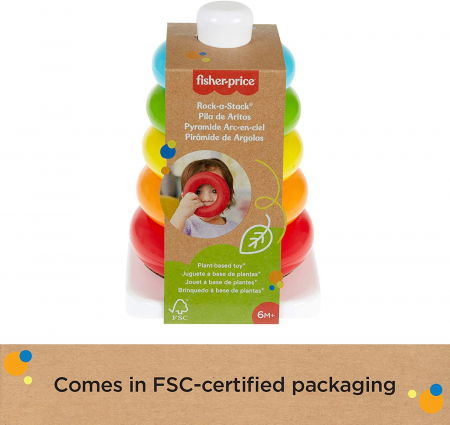 Jocuri si articole copii - Fisher Price Construiește Piramida 