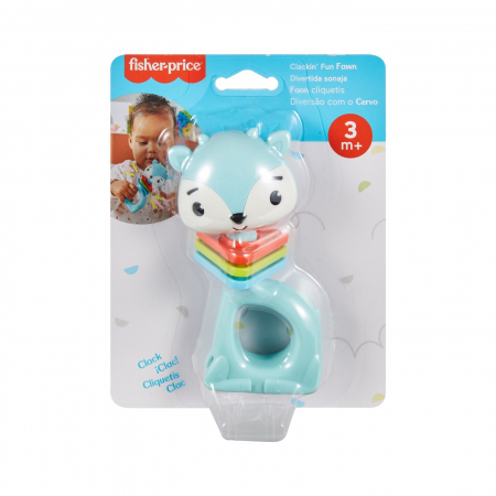 Jocuri si articole copii - Fisher Price Jucarie Zornaitoare Cerb 
