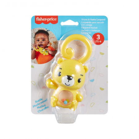 Jocuri si articole copii - Fisher Price Jucărie Zornăitoare Leopard