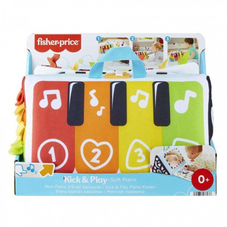 Jocuri si articole copii - Fisher Price - Kick&Play Pian Moale 