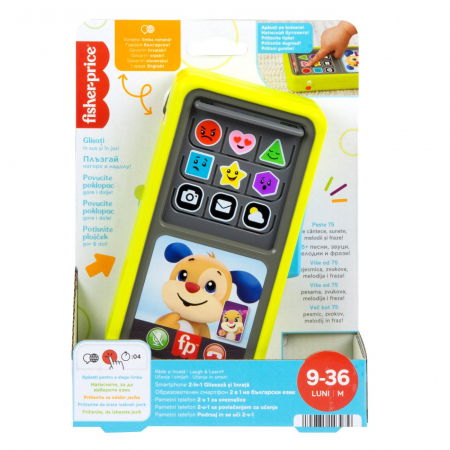 Jocuri si articole copii - Fisher Price Laugh&Learn Smartphone în Limba Română