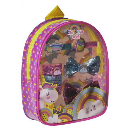 Jocuri si articole copii - Gentuta cu accesorii rainbow love