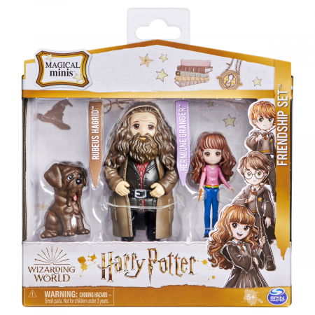 Jocuri si articole copii - Set 2 Figurine Rubeus Hagrid și Hermione Granger 