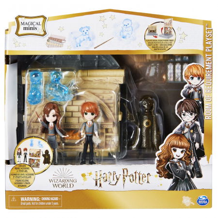 Jocuri si articole copii - Set 2 Figurine Ron și Hermione Wizarding World 