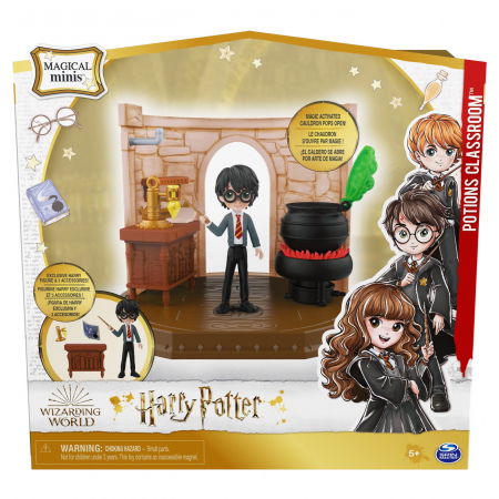 Jocuri si articole copii - Harry Potter Sala de Clasă Minis Potiuni 