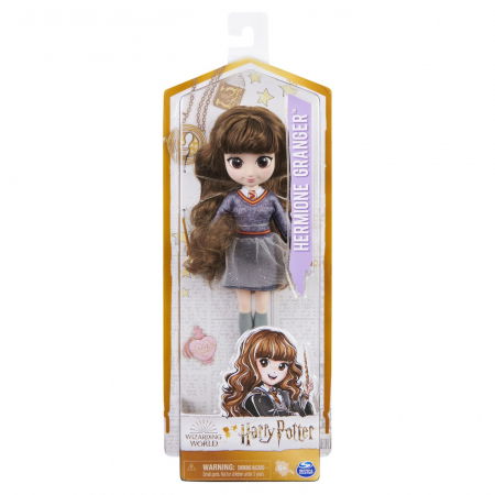 Jocuri si articole copii - Papușa Hermione Granger 20cm Wizarding World 