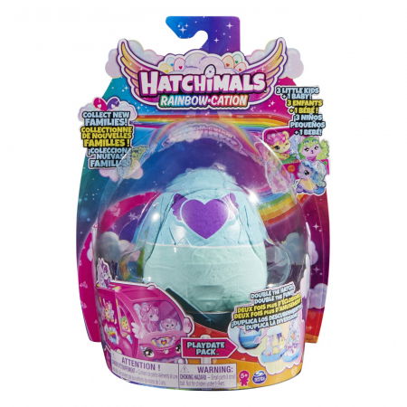 Jocuri si articole copii - Hatchimals Set de Joacă Aventura Familiei 