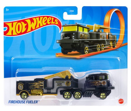Jocuri si articole copii - Hot Wheels Camion Firehouse Fueler 