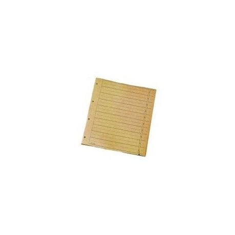 Intercalatoare si indexuri - Index carton 10 diviziuni galben inchis