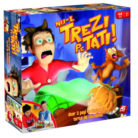 Jocuri si articole copii - Joc "Nu-l trezi pe tati" - Strategie, Abilități și Adrenalina!