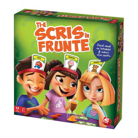 Jocuri si articole copii - "Ți-e Scris în Frunte!" - Râzi, Intreabă și Ghicește Ce Ești!