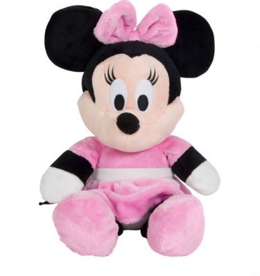 Jocuri si articole copii - Jucărie de Plus Minnie Mouse, Roz, 40 cm