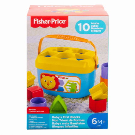 Jocuri si articole copii - Jucărie Bebeluși Primele Cuburi Fisher Price 