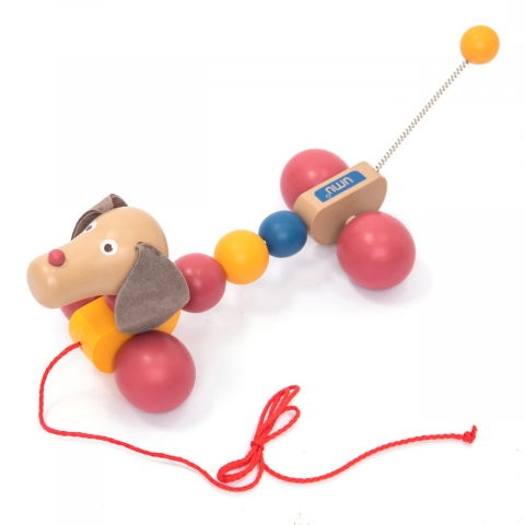 Jocuri si articole copii - Jucarie de tras Catel, UMU Toys