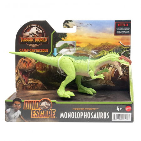 Jocuri si articole copii - Jurassic world dino escape fierce force dinozaur monolophosaurus