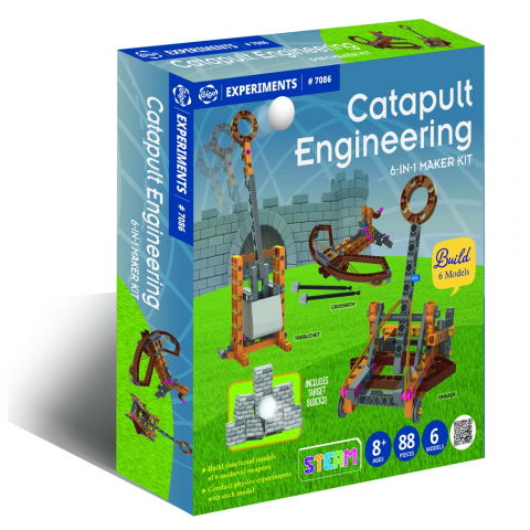 Jocuri si articole copii - Kit STEM Construieste catapulte, Gigo Toys