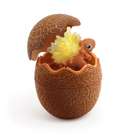 Jocuri si articole copii - Kit STEM de creștere a dinozaurilor de cristal - Ankylosaurus, TopBright Toys