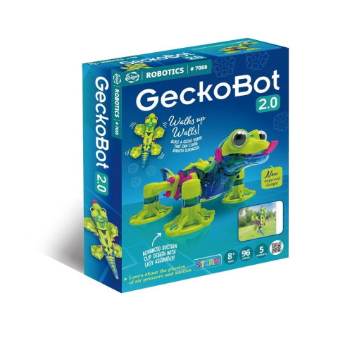 Jocuri si articole copii - Kit STEM Gecko robotul care se catara, Gigo Toys