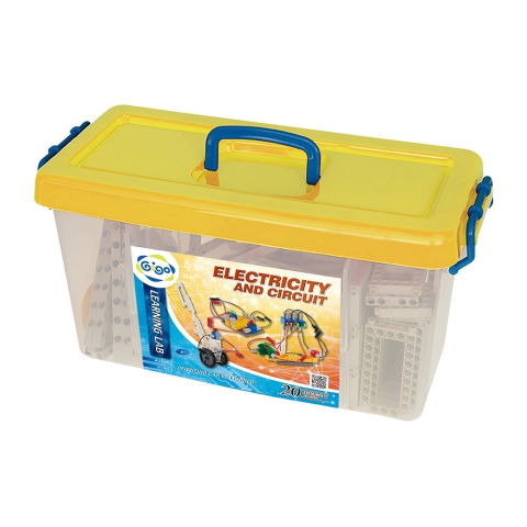 Jocuri si articole copii - Kit STEM Laborator de circuite electrice, Gigo Toys