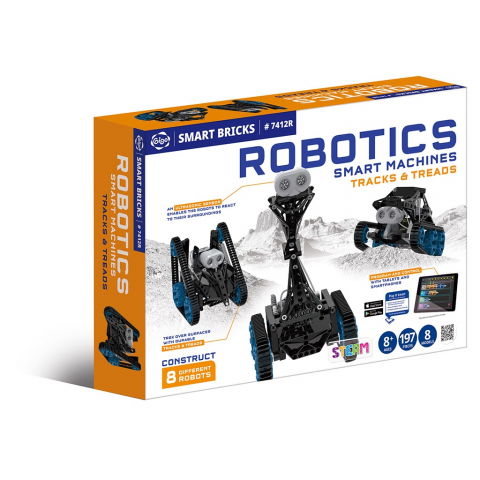 Jocuri si articole copii - Kit STEM Robotica - Masini inteligente de construit, Gigo Toys